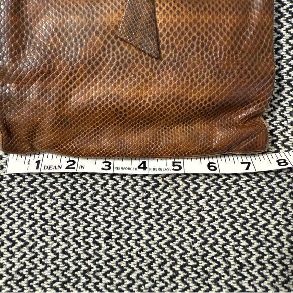 Vintage 1930’s Art Deco Snakeskin Clutch Purse - Picture 10 of 10